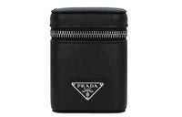 PRADA Nylon Fabric Clutch Unisex Black