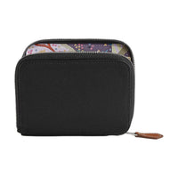 HERMES Silk'In Epsom Stitched Epsom Leather Wallet Women's Black/Black/Gallon/Slime Green