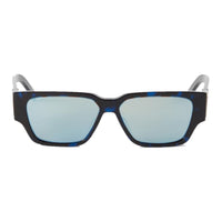DIOR Acetate Irregular Shape Sunglasses Men's Tortoiseshell