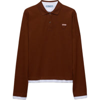 PRADA FW24 Polo Shirt Women's Red