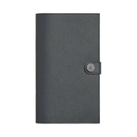 HERMES R.M.S Evercolor Leather Wallets Card Holders Women's Black