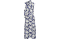 PRADA Sleeveless Dresses Women's Navy