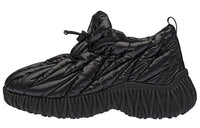 MIU MIU Matelassé Casual Shoes Women's Black