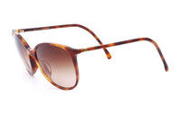CHANEL Cat Eye Sunglasses Women's Brown