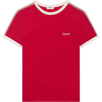 CELINE Regular T shirt In Cotton Jersey