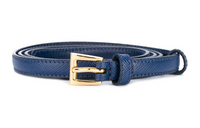 PRADA Leather Belts Unisex Blue