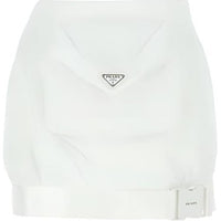 PRADA SS21 Casual Short Skirts Women's White