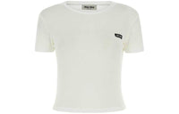 MIU MIU T Shirts Women's White
