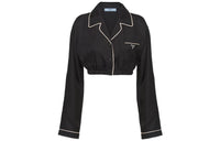 PRADA SS22 Crop Tops Women's Black