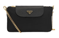 PRADA Cow Leather Chain Bag Shoulder Bag Crossbody Bag Women's Black