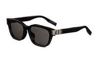 DIOR Irregular Shape Sunglasses Men's Black