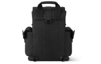 LOUIS VUITTON Taurillon Leather Shoulder Bag, Crossbody Bag Extra Mini Men's Black