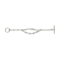 HERMES 925 Sterling Silver Bracelets Women's Silver