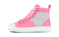 DIOR B23 High White Fluorescent Pink DIOR Oblique Kids