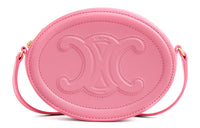 CELINE Smooth Cow Leather Mooncake Bag, Wallet, Shoulder Bag, Crossbody Bag Regular Women's
