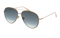 DIOR Metal Acetate Aviator Sunglasses Women's Gold