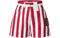 LOUIS VUITTON SS23 Nautical Collection Denim Shorts Women's Multicolor