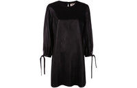 SAINT LAURENT Long-Sleeved Dresses Women's Black