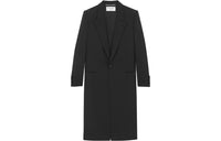SAINT LAURENT Single breasted Wool Coat
