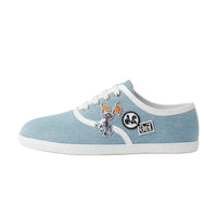 HERMES Skateboard Shoes Men's Light Blue