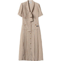 MIU MIU Short-Sleeved Dresses Women's Multicolor