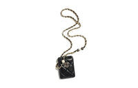 CHANEL Lambskin Card Holder Regular Women's Black