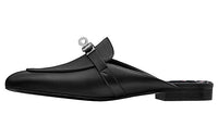 HERMES Oz Stylish Sandals Women's Black