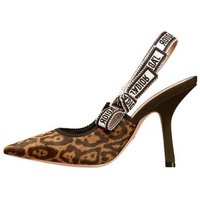 DIOR J'Adior Slim Heel High Heels 10cm Women's Brown