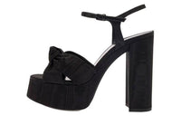SAINT LAURENT Bianca Strap Sandals 8.5cm Women's Black