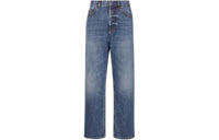DIOR Logo Patch Flared Jeans