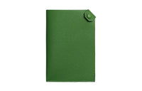 HERMES Tarmac Epsom Calfskin Passport Holder Women's Green