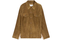 CELINE Leather Jackets Men Brown