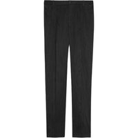 SAINT LAURENT Mid-Waisted Straight Leg Pants