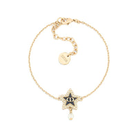 DIOR Resin Pearls Bracelets Women's Gold
