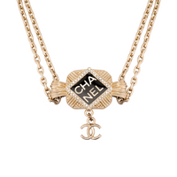 CHANEL Necklaces Women's Gold