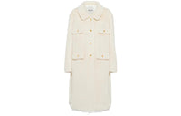 MIU MIU Coats Women's Beige