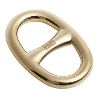 HERMES Palladium-Plated Silver-Plated Accessories Unisex Gold/Silver