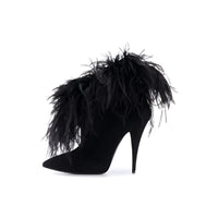 SAINT LAURENT Zizi Ankle Boots 11cm Women's Black