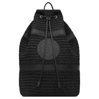 SAINT LAURENT Leather Crossbody Bag Shoulder Bag Men's Black