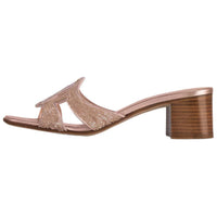 LOUIS VUITTON Isola Slip-Resistant Slide Slippers Women's Pink