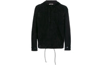 SAINT LAURENT FW21 Leather Jacket Men's Black