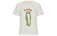 DIOR Drop Shoulder Sleeve T Shirt Women's Ecru