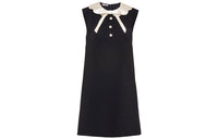 MIU MIU Sleeveless Dresses Women's Black