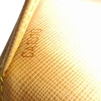 LOUIS VUITTON Canvas With Leather Laptop Protection Bag Accessory Unisex Blue & Beige