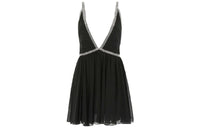 SAINT LAURENT Slip Dresses Women's Black