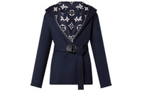 LOUIS VUITTON Coats Women's Dark Blue