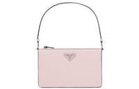 PRADA Shiny Leather Shoulder Bag, Shoulder Bag Women's Pink