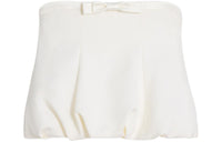 CELINE SS24 Strapless Top Women's Chalk White