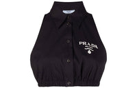 PRADA Crop Tops Women's Black