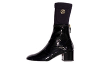 CHANEL Ankle Boots Women's Black